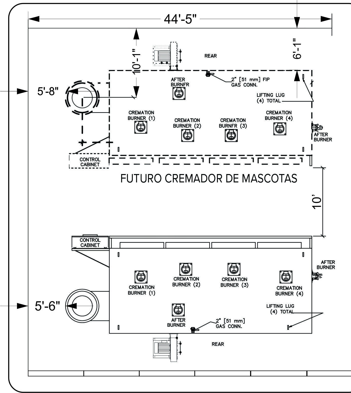 Crematory Floorplan Crematory Floorplan